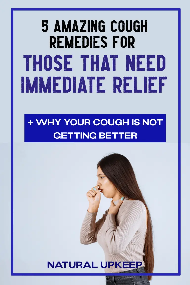 5 easy and effective cough remedies for quick relief Natural Upkeep